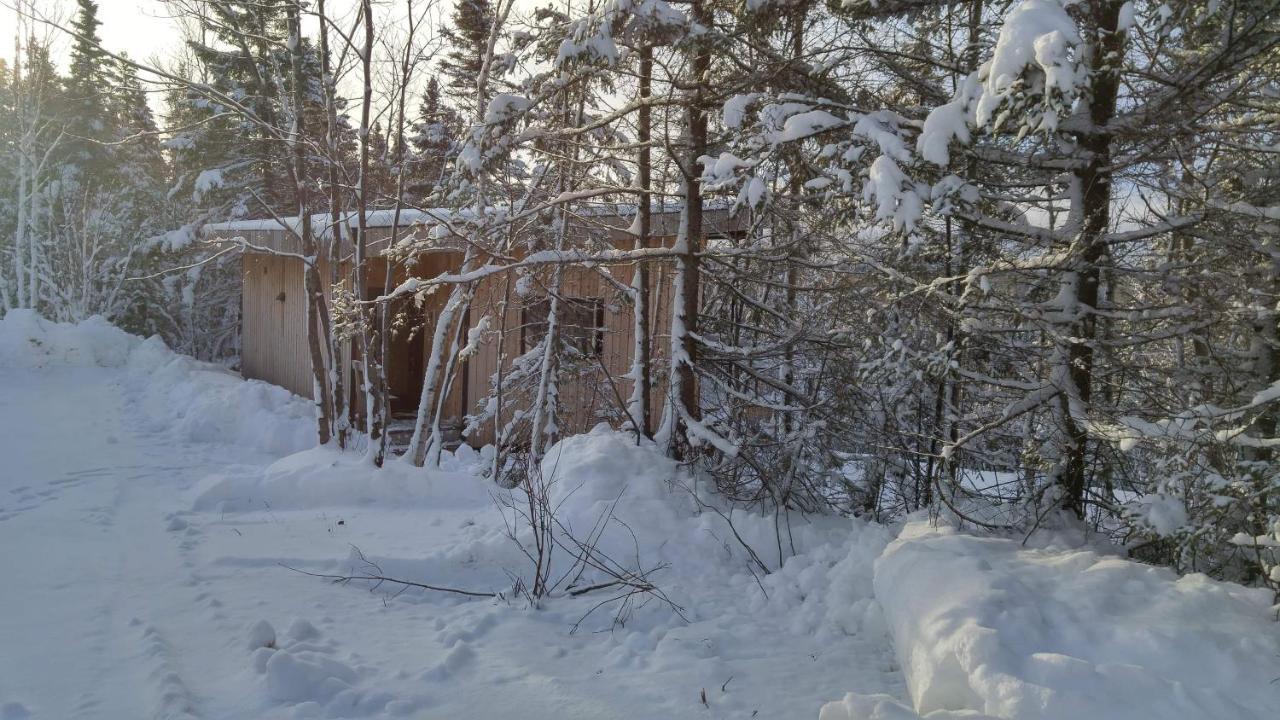 Residence Touristique Lodge Des Bois Saint-Felix-d'Otis Exterior photo